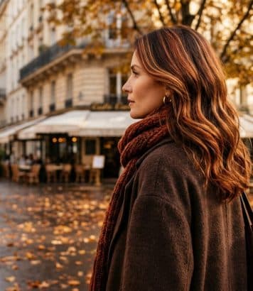 Cuivré rouille, brun espresso, blond miel : la coloration cheveux star de l'automne 2026