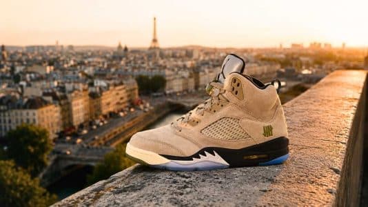 Undefeated ressort la Air Jordan 5 Moon Fossil en 2027 autour des 230 dollars