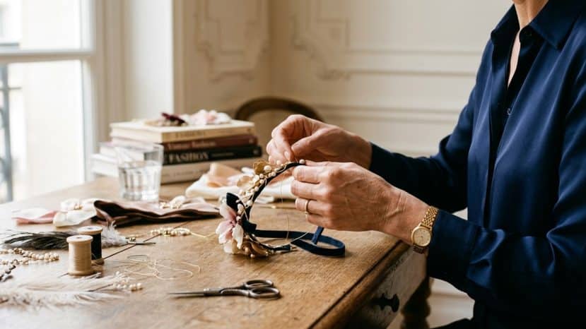 Former Chanel petite main launches her own accessories label, spotted in Emily in Paris