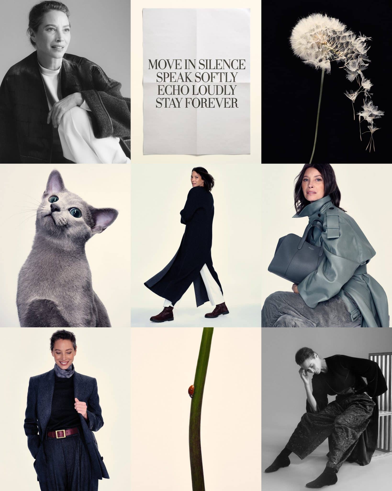 Christy Turlington de retour chez Armani : ce que dit cette campagne AH 2026