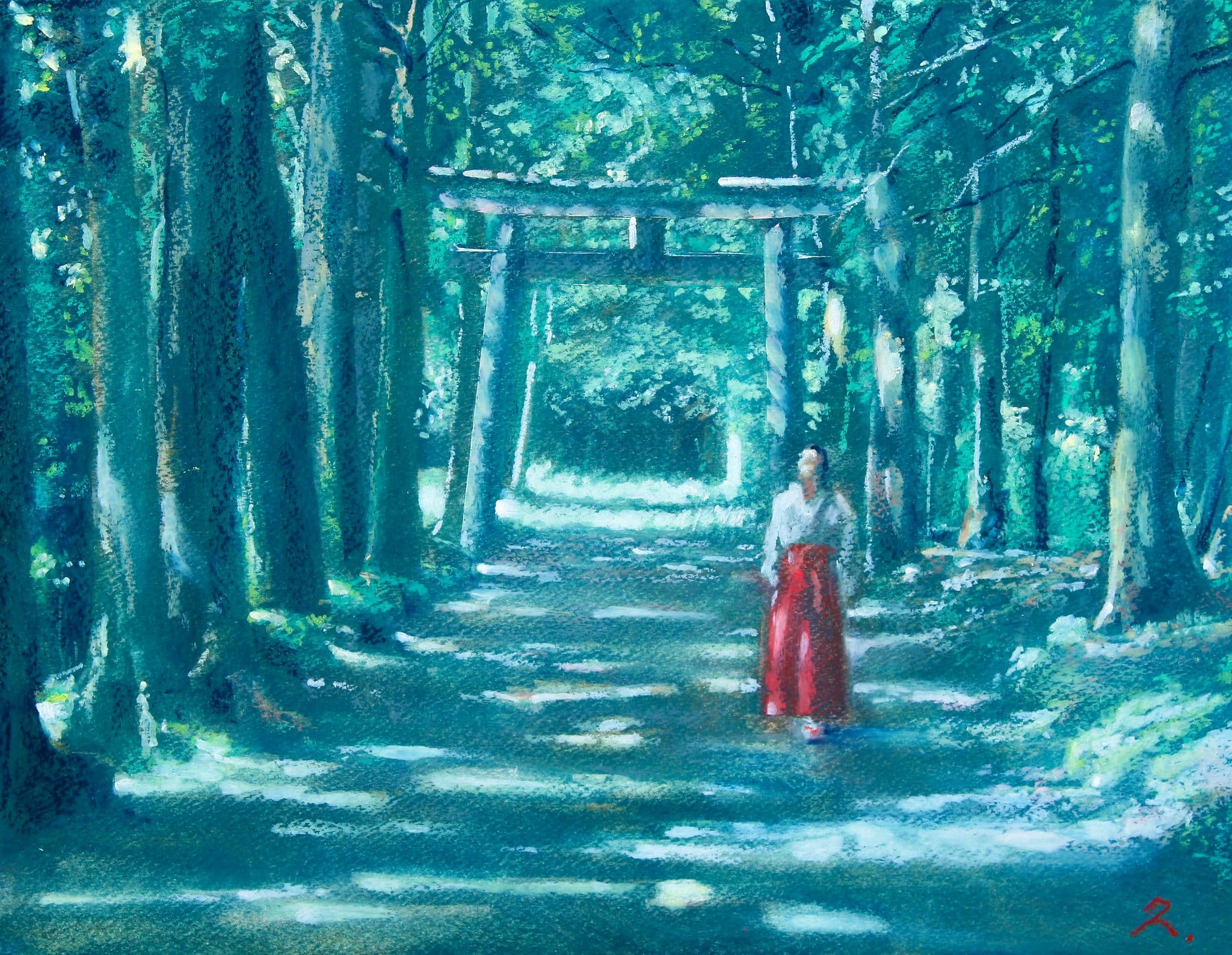 Cet artiste japonais transforme HIS Paris en sanctuaire shinto cet automne