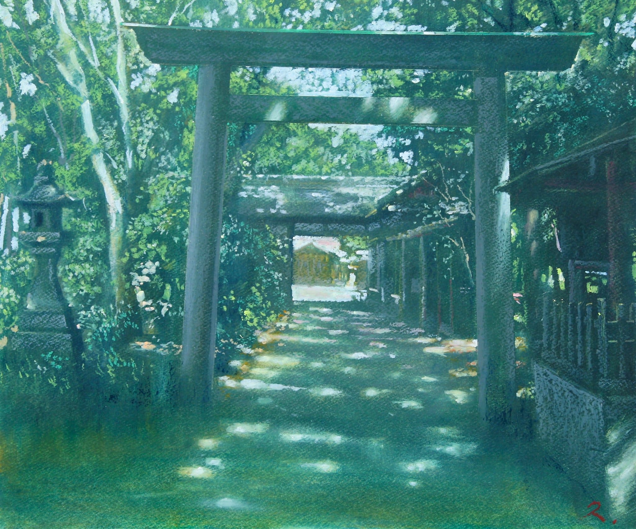 Cet artiste japonais transforme HIS Paris en sanctuaire shinto cet automne