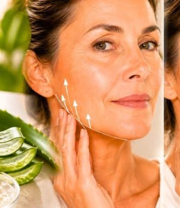 This Nivea and aloe vera duo smooths your jawline without a single injection
