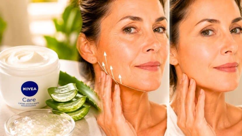 This Nivea and aloe vera duo smooths your jawline without a single injection