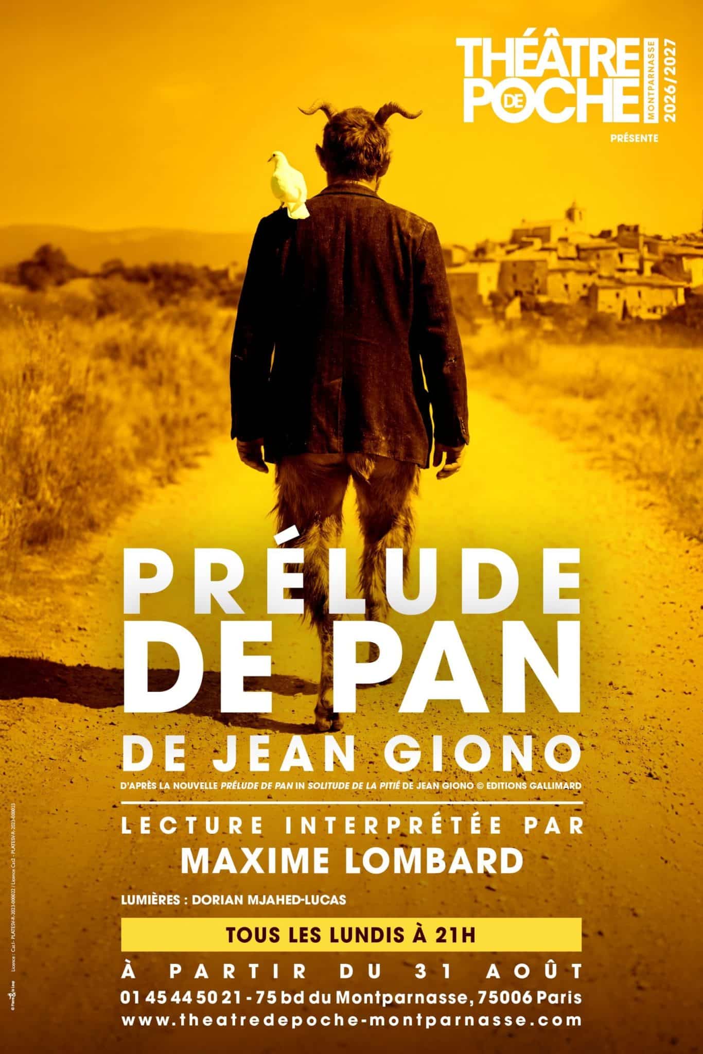 Napoléon ressuscité par Maxime d'Aboville : votre lundi soir au Poche-Montparnasse