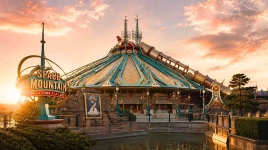 Space Mountain: From the Earth to the Moon is making its grand return to Disneyland Paris