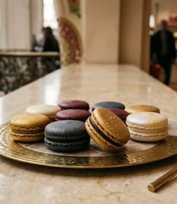 Pierre Hermé x Céline Dion : huit macarons en édition limitée aux Galeries Lafayette