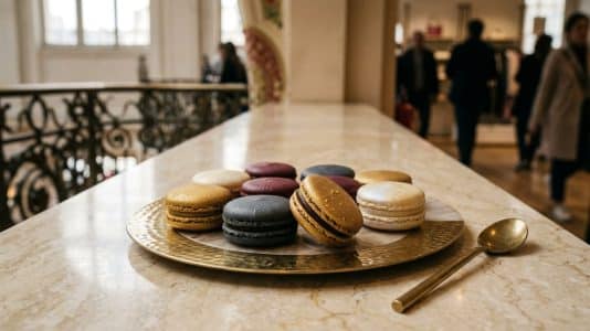 Pierre Hermé x Céline Dion : huit macarons en édition limitée aux Galeries Lafayette