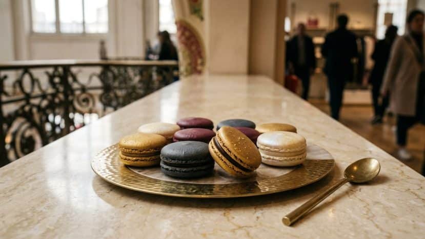 Pierre Hermé x Céline Dion : huit macarons en édition limitée aux Galeries Lafayette