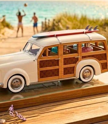 Louis Vuitton dévoile un Woody Wagon miniature à 9 000€ en 66 exemplaires