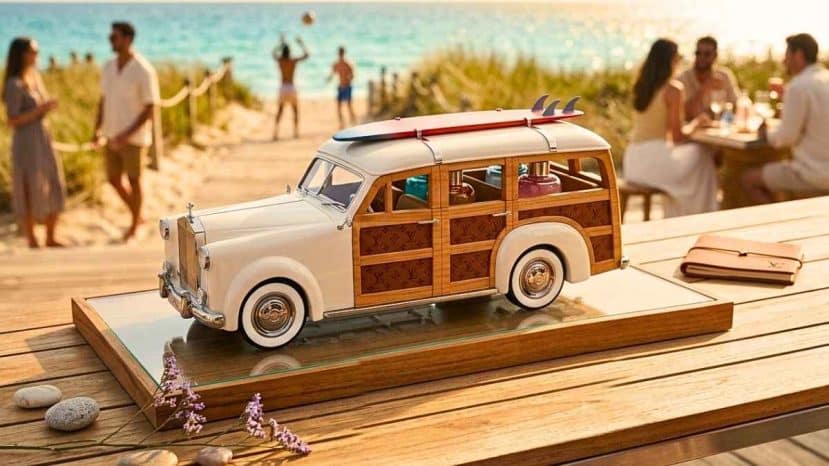 Louis Vuitton dévoile un Woody Wagon miniature à 9 000€ en 66 exemplaires
