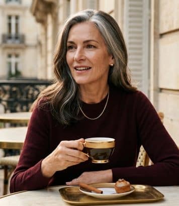 Espresso, cinnamon, cheveux blancs assumés : les colorations qui dominent l'automne