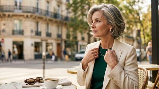 The haircut that visually adds density to hair after 50