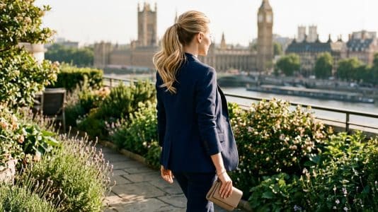 In London, Brigitte Macron tries the low ponytail that takes years off her look