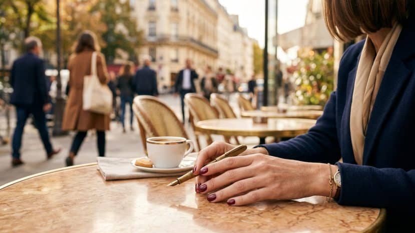 J'ai testé cette manucure élégante bordeaux Essie pour une rentrée pleine de style