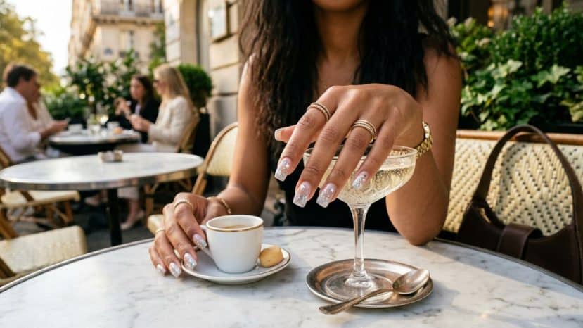Kylie Jenner is bringing back the most glittery manicure of the 2000s just in time for fall