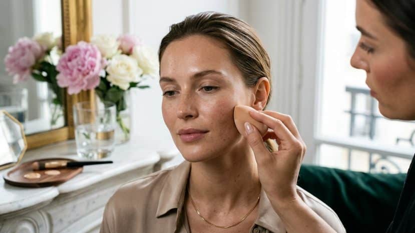 Tap tap": the YSL Beauté makeup artist's trick for a second-skin foundation finish