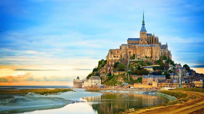 This Norman village offers the most stunning view of Mont-Saint-Michel at sunset