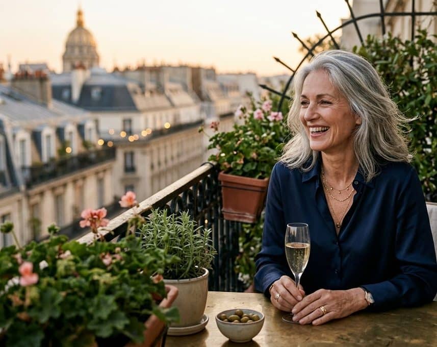 At 50, she stopped dyeing her hair and let it go naturally grey - seven years on, she has no regrets