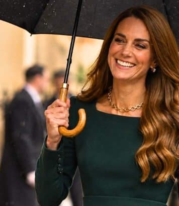 Kate Middleton wears a chunky chain necklace, the must-have jewellery trend of autumn 2026