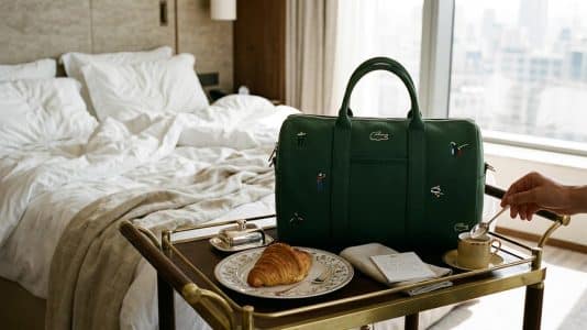 ParisSelectBook - Lacoste en Room Service seulement, l'idée décalée de cette capsule