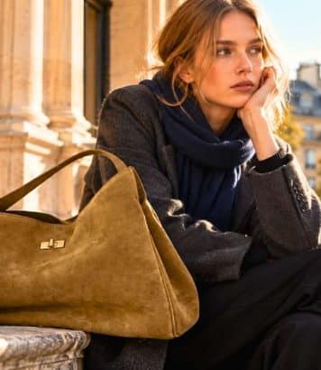 Ce sac Mango en daim à moins de 200€ a tout du it-bag quiet luxury