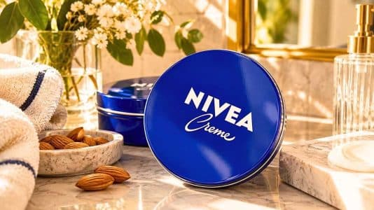 Pharmacists weigh in on the blue Nivea and sweet almond oil combo going viral on TikTok