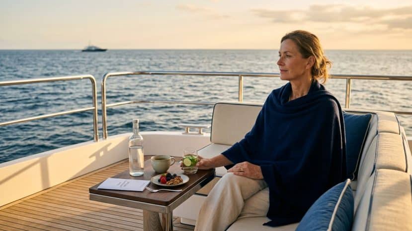 Four Seasons Yachts launches an eight-day longevity programme at sea