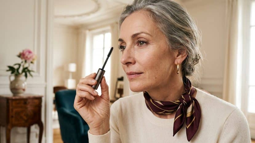 This €23.50 Typology care mascara is a game-changer for hooded eyes after 50