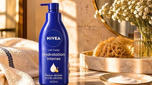 Élue meilleure crème corps 2026, ce lait Nivea à moins de 5€ hydrate 72 heures