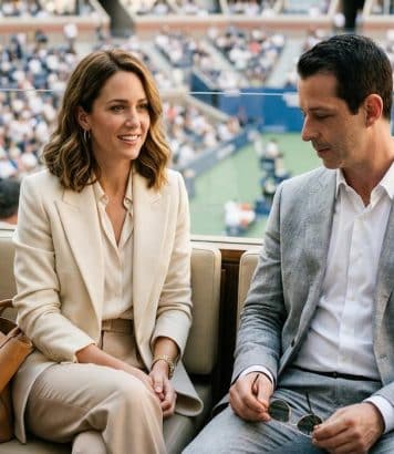 ParisSelectBook - Ralph Lauren réunit ses célébrités à l'US Open en total look neutre