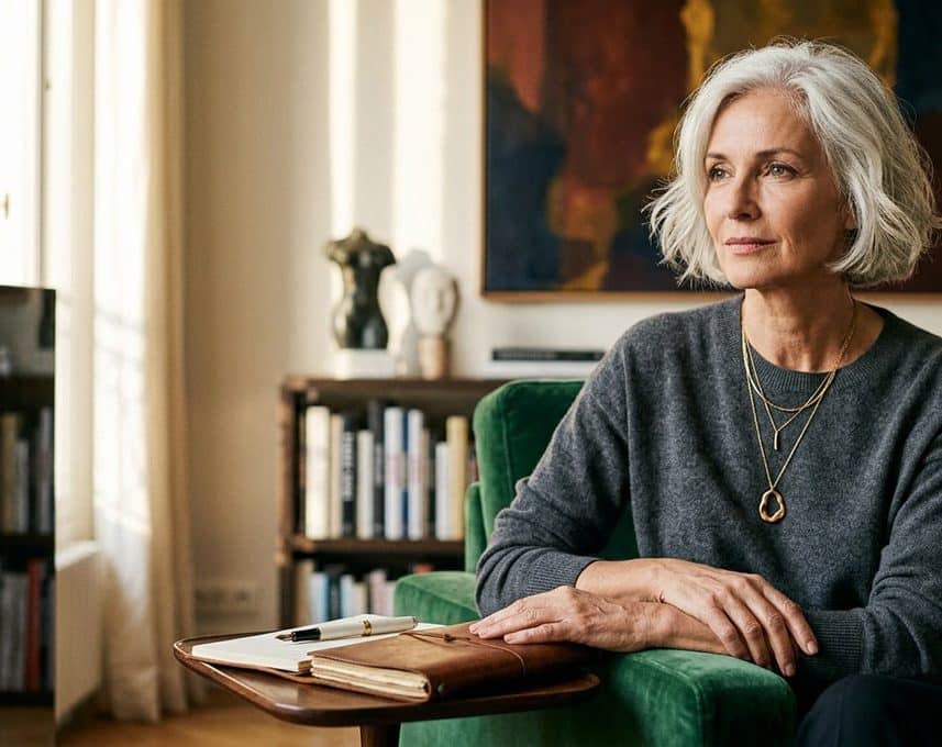 Assumer ses cheveux blancs révèle ce trait de personnalité, selon la science
