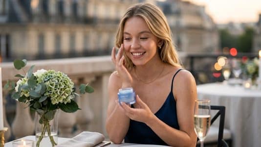 Sydney Sweeney fidèle à ce masque LANEIGE découvert à la fac pour ses 29 ans