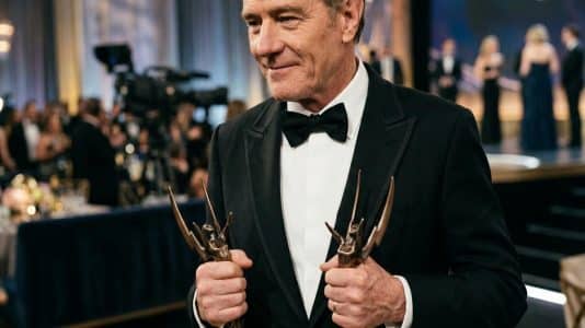 ParisSelectBook - Matthew Rhys double lauréat aux Emmy Awards en Thom Browne
