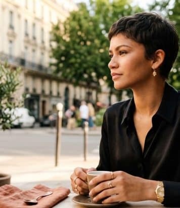 Zendaya adopte la « power pixie », la coupe ultra-courte qui sublime les cheveux fins