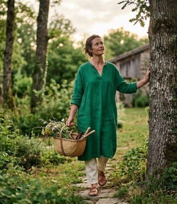 Cécile de France a quitté Paris pour cette maison isolée « entourée d'arbres »