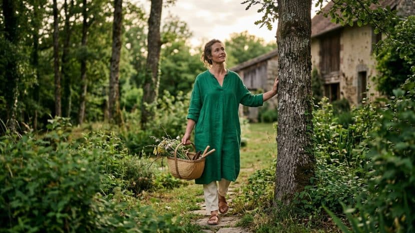 Cécile de France a quitté Paris pour cette maison isolée « entourée d'arbres »