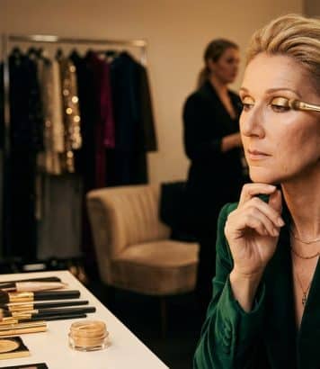 Le maquillage doré de Céline Dion à la Plénitude Arena lance la tendance de l'automne