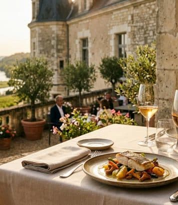 ParisSelectBook - 5 tables Maître Restaurateur avec terrasse en vallée de la Loire