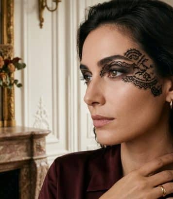Lace makeup is turning lacework into the beauty trend of autumn 2026