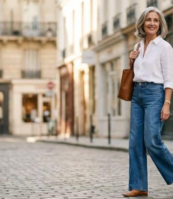 Ce jean large Mango à 39,99€ sublime toutes les silhouettes après 50 ans