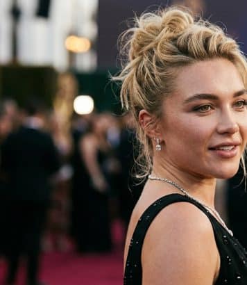 Florence Pugh brings the messy bun back to the Emmy Awards 2026 red carpet