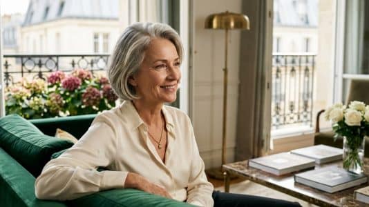 Cheveux blancs assumés : pourquoi le gris devient le nouveau blond en 2026