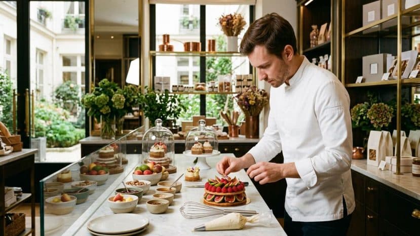 ParisSelectBook - Maxence Barbot surprend avec de nouvelles saveurs aux Ateliers du Bristol