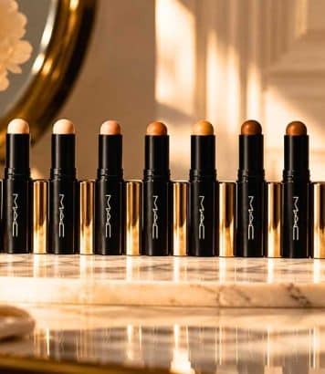 MAC's €39 transforming serum foundation stick erases the look of wrinkles after 50