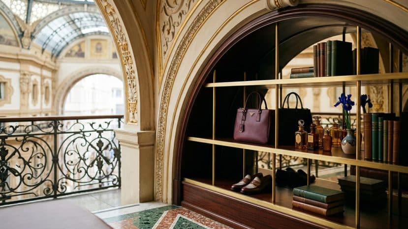 À Milan, Prada dévoile huit étages secrets dans la Galleria Vittorio Emanuele II