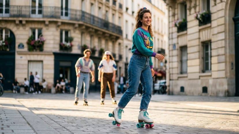 Two free roller parties in the Marais for a full 80s-themed weekend