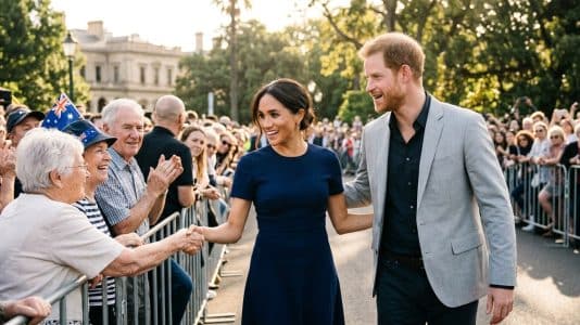 Harry et Meghan Markle en Australie, 41 ans après Diana à Melbourne