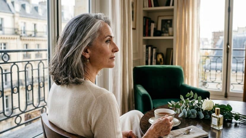 The worst mistake is trying to hide grey hair this way" after 50