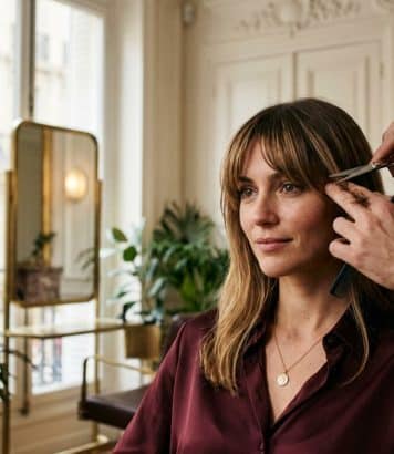 La frange rideau va à tout le monde, vraiment ? Ce qu'il faut demander au salon